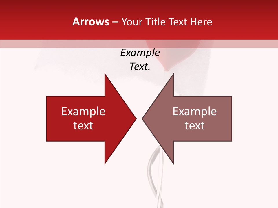 Message Romantic Paper PowerPoint Template