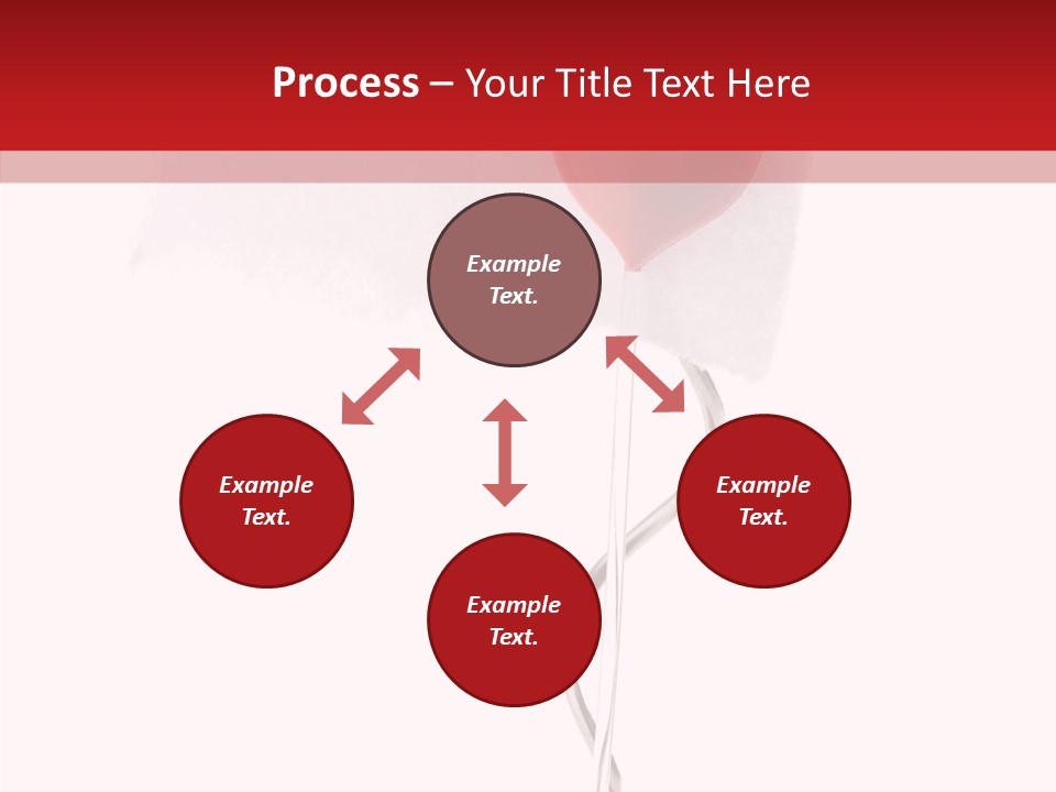Message Romantic Paper PowerPoint Template