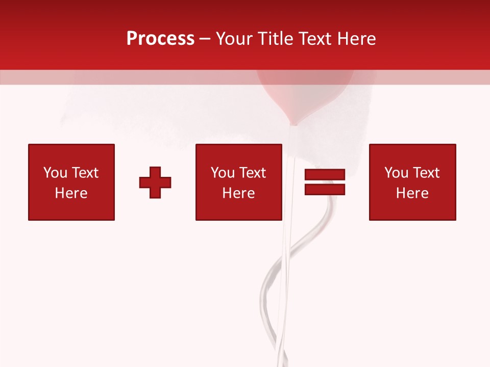 Message Romantic Paper PowerPoint Template