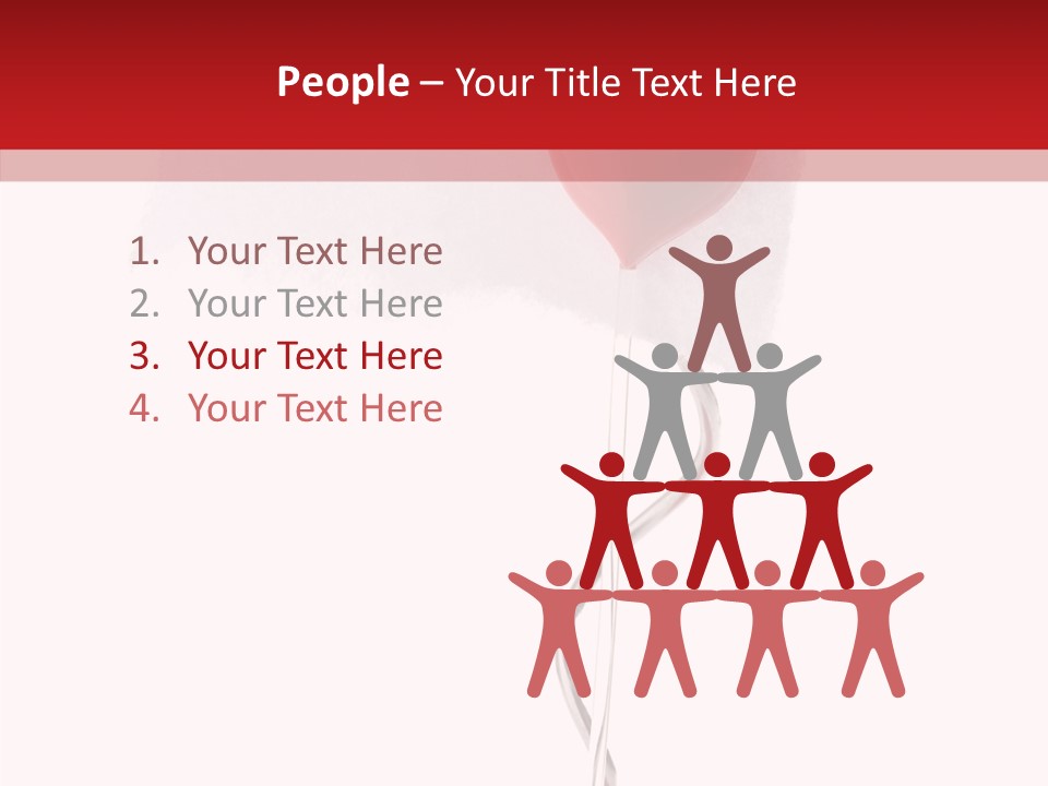 Message Romantic Paper PowerPoint Template