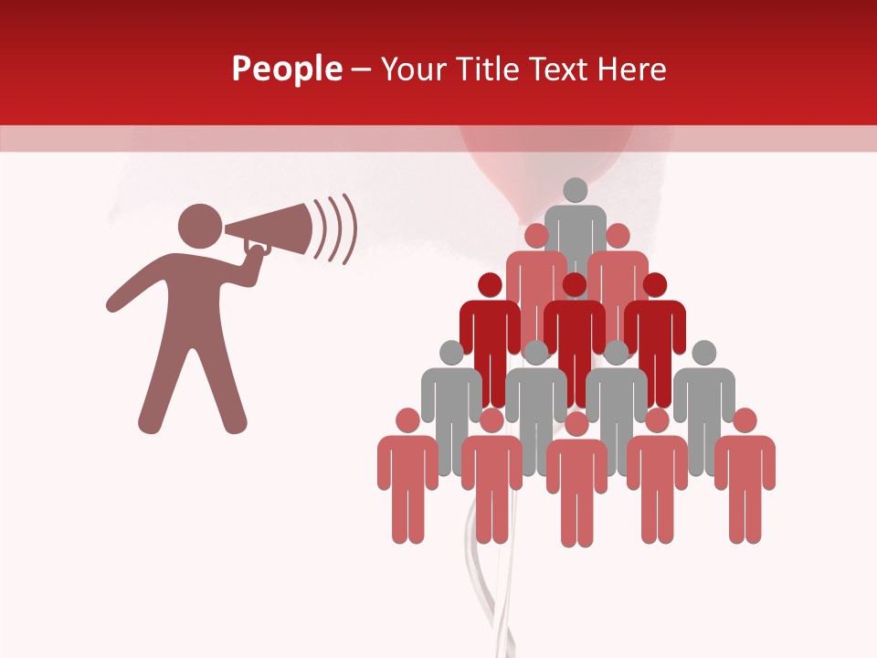 Message Romantic Paper PowerPoint Template