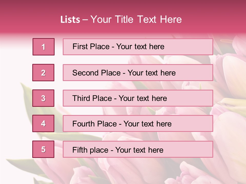 Your Flower Colorful PowerPoint Template