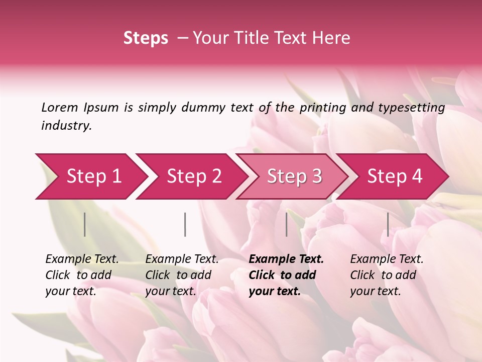 Your Flower Colorful PowerPoint Template