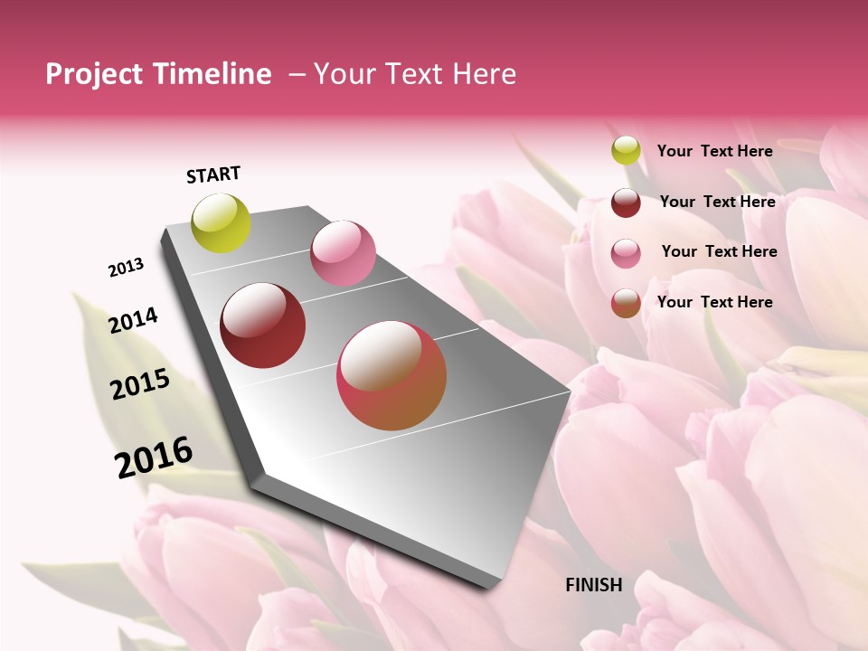 Your Flower Colorful PowerPoint Template