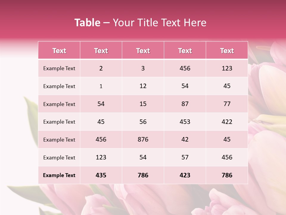 Your Flower Colorful PowerPoint Template