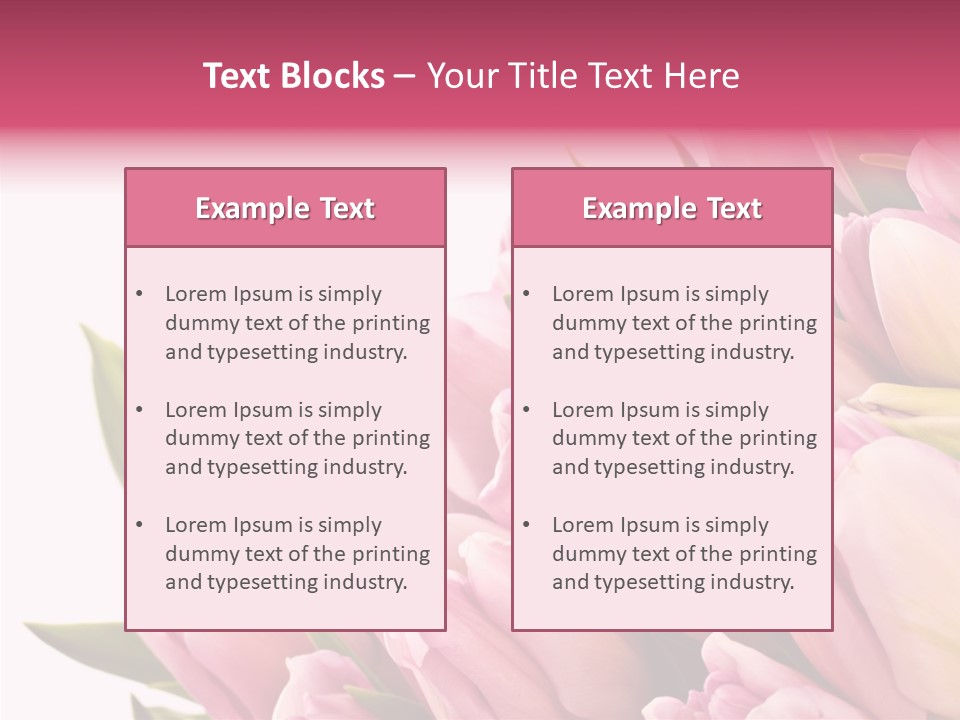 Your Flower Colorful PowerPoint Template