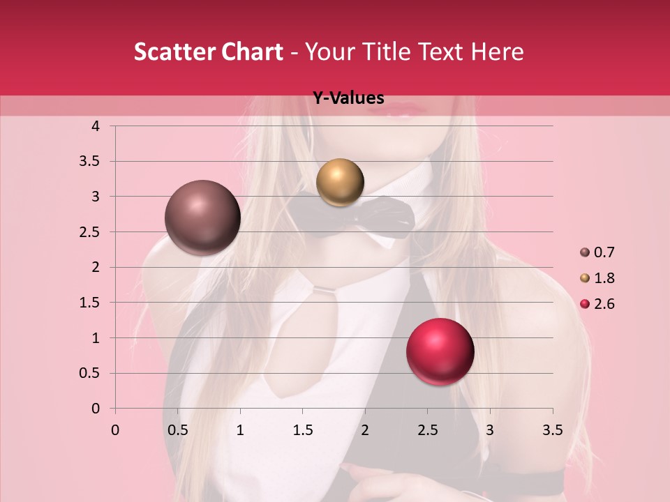 Cool Blond Alluring PowerPoint Template