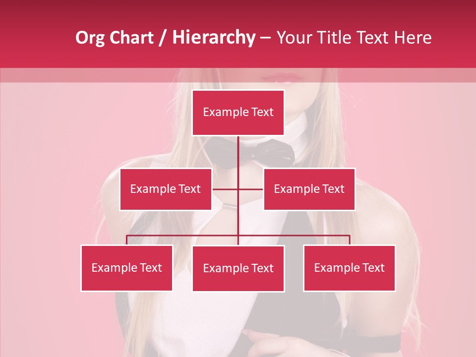 Cool Blond Alluring PowerPoint Template