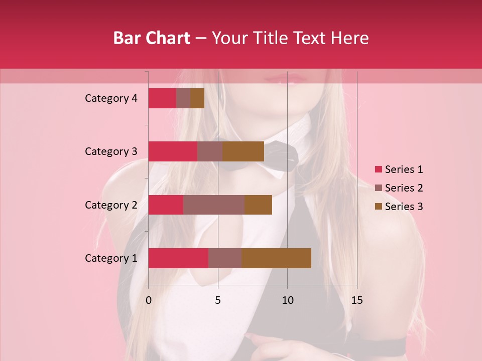 Cool Blond Alluring PowerPoint Template