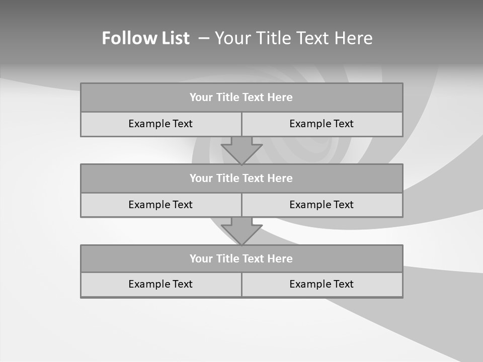 Spring Empty Form PowerPoint Template