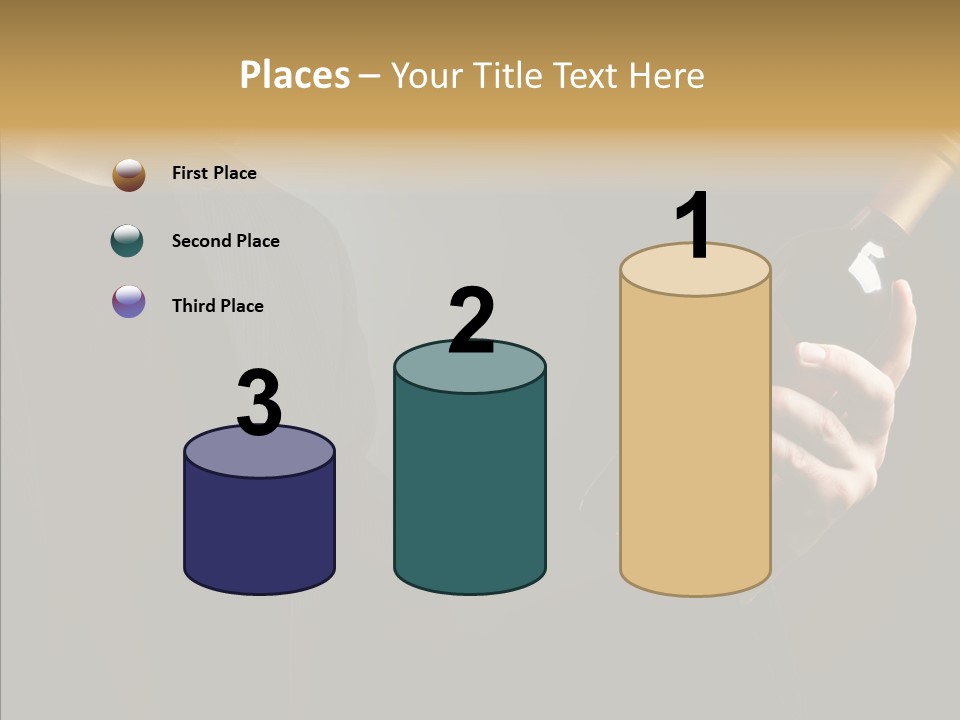 Glass Male Celebration PowerPoint Template