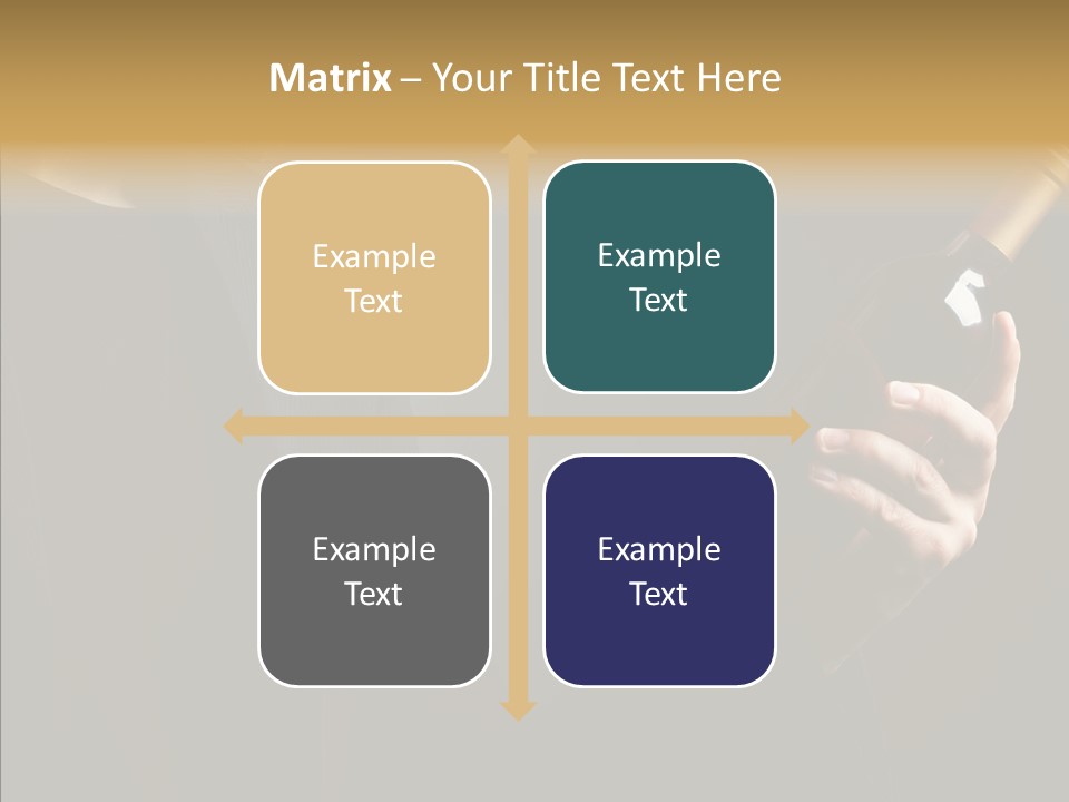Glass Male Celebration PowerPoint Template