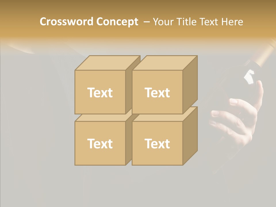 Glass Male Celebration PowerPoint Template
