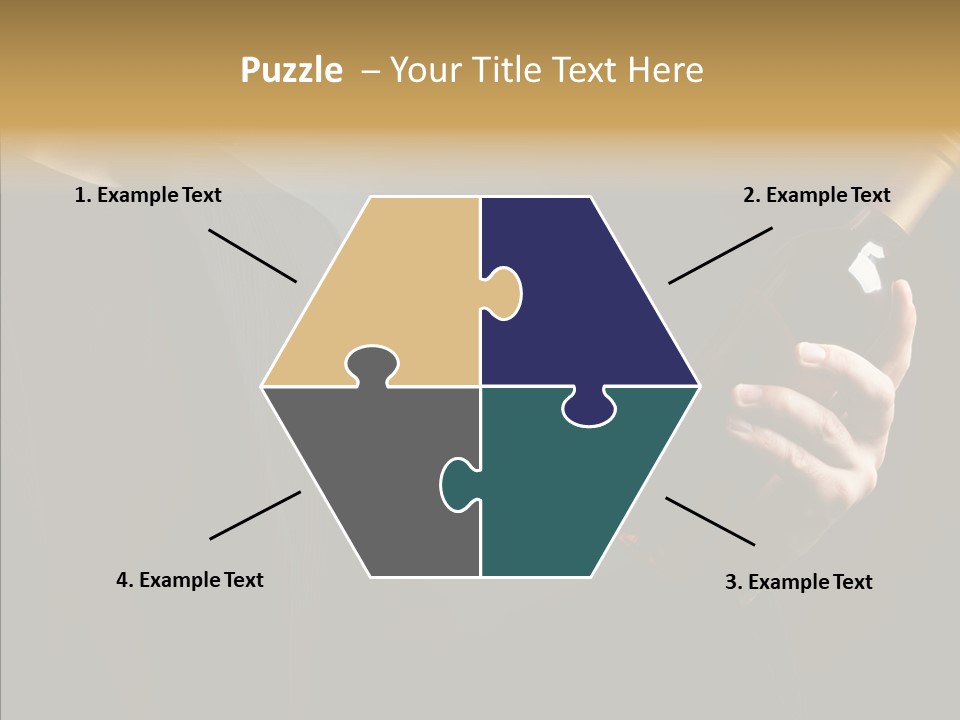 Glass Male Celebration PowerPoint Template