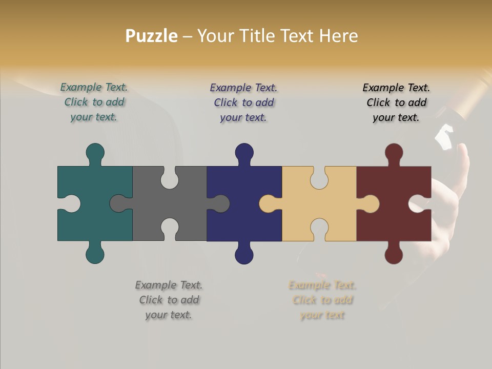 Glass Male Celebration PowerPoint Template