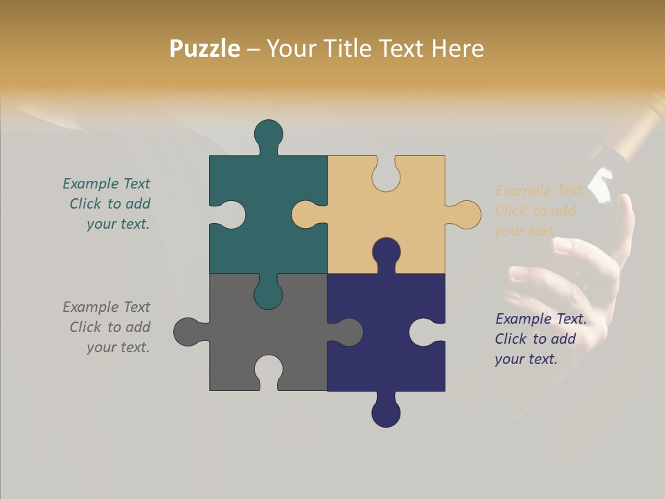 Glass Male Celebration PowerPoint Template