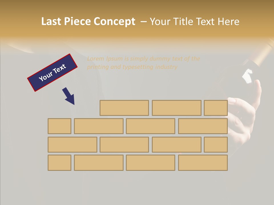 Glass Male Celebration PowerPoint Template