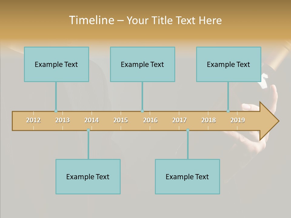 Glass Male Celebration PowerPoint Template