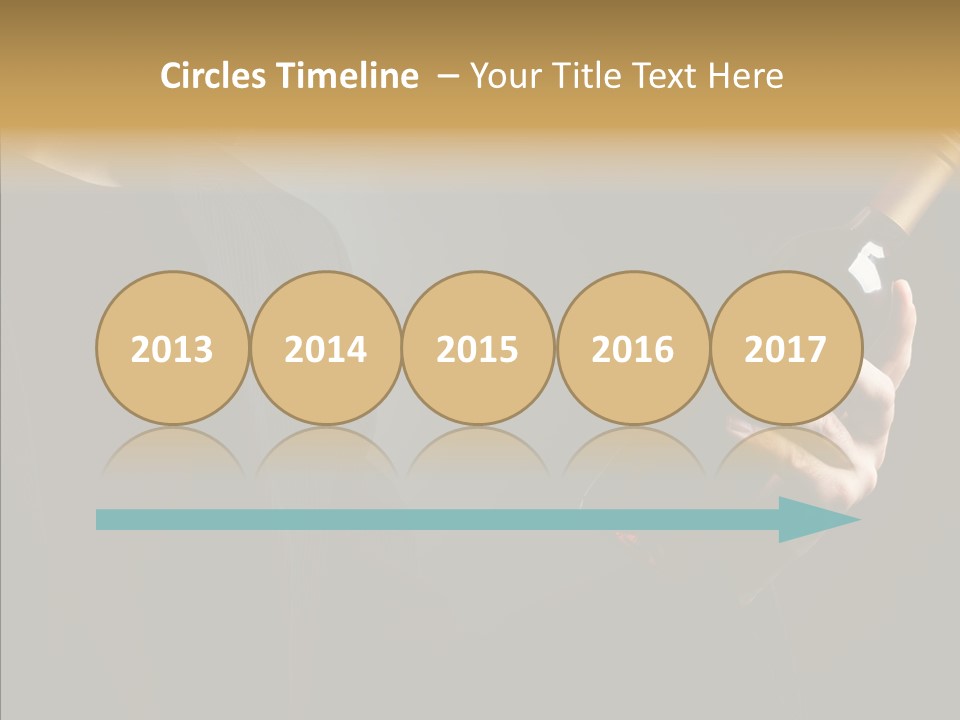 Glass Male Celebration PowerPoint Template