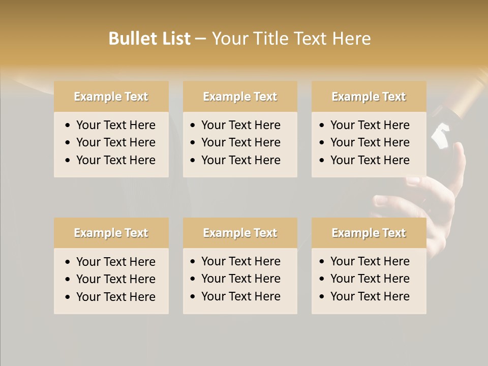Glass Male Celebration PowerPoint Template