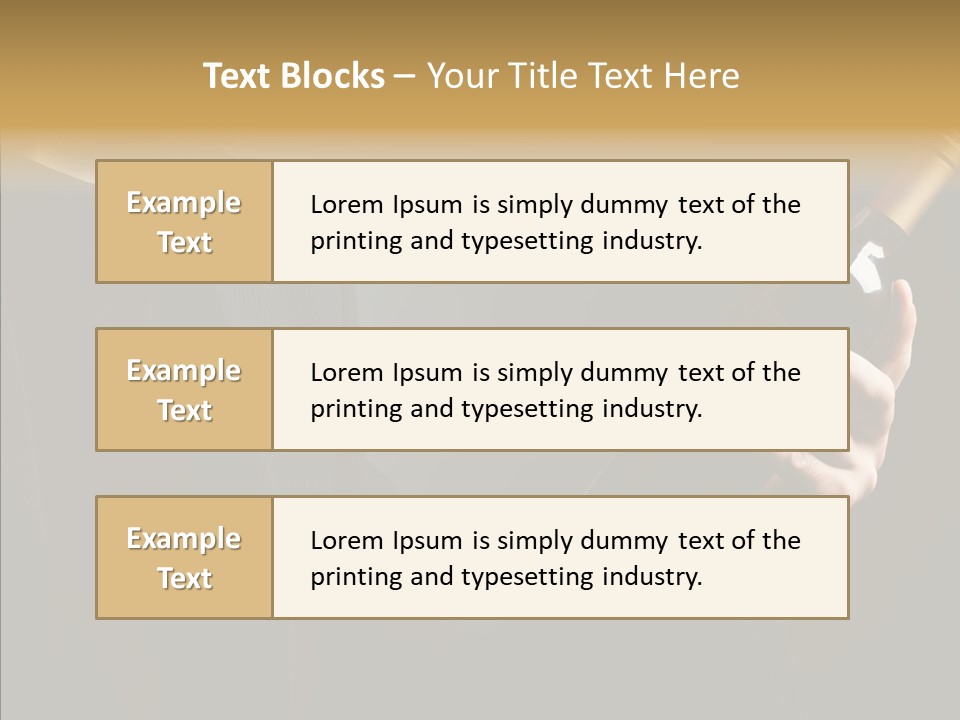 Glass Male Celebration PowerPoint Template