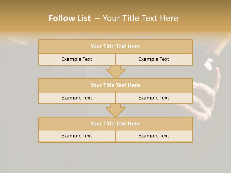 Glass Male Celebration PowerPoint Template