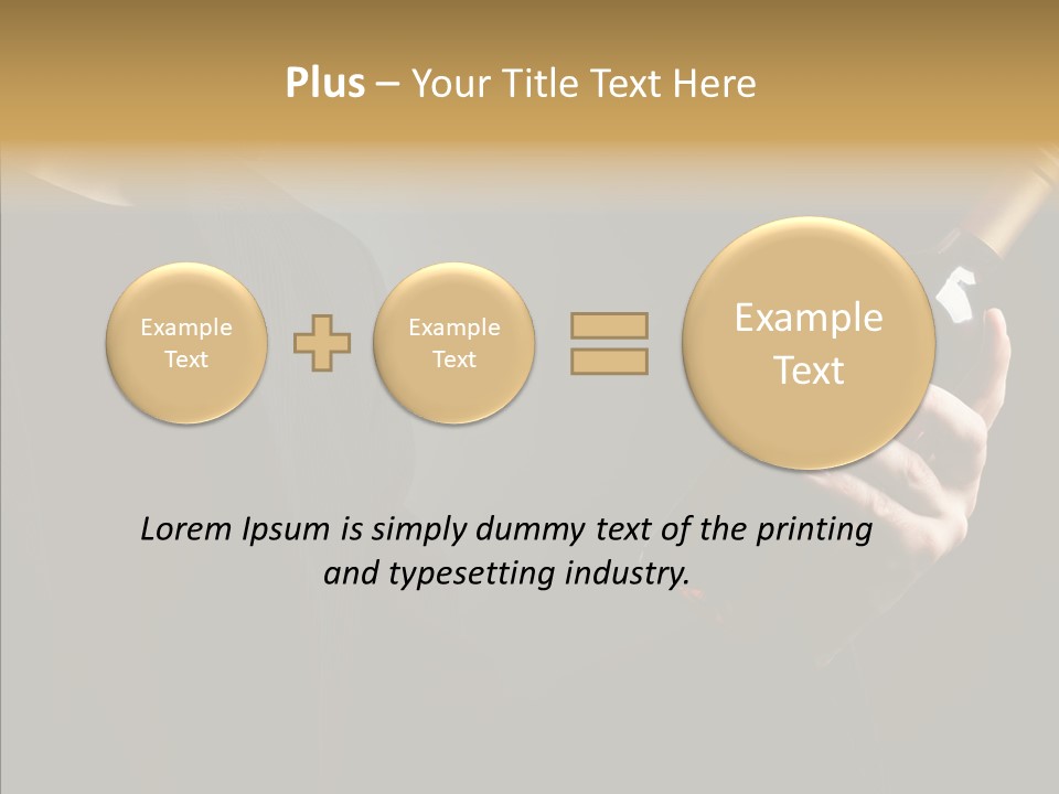 Glass Male Celebration PowerPoint Template