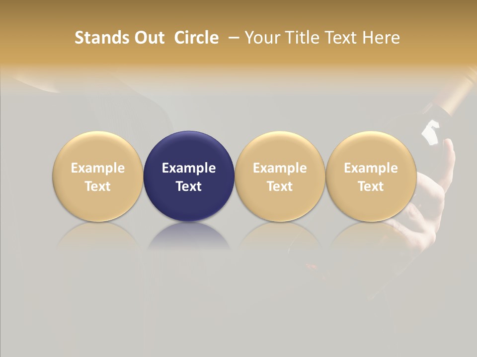 Glass Male Celebration PowerPoint Template