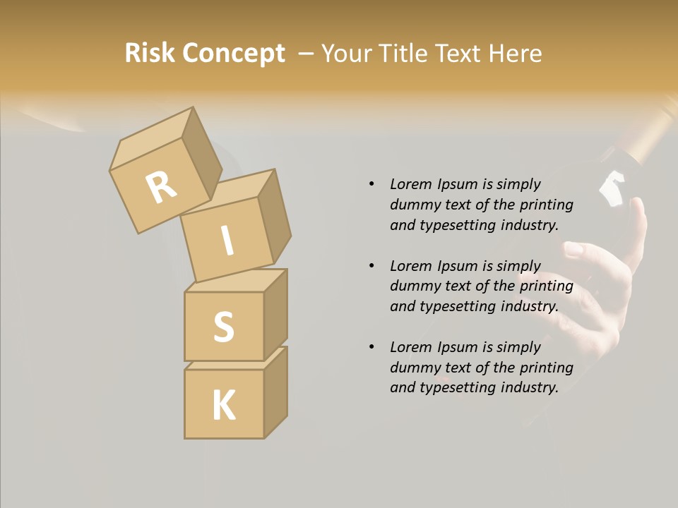 Glass Male Celebration PowerPoint Template