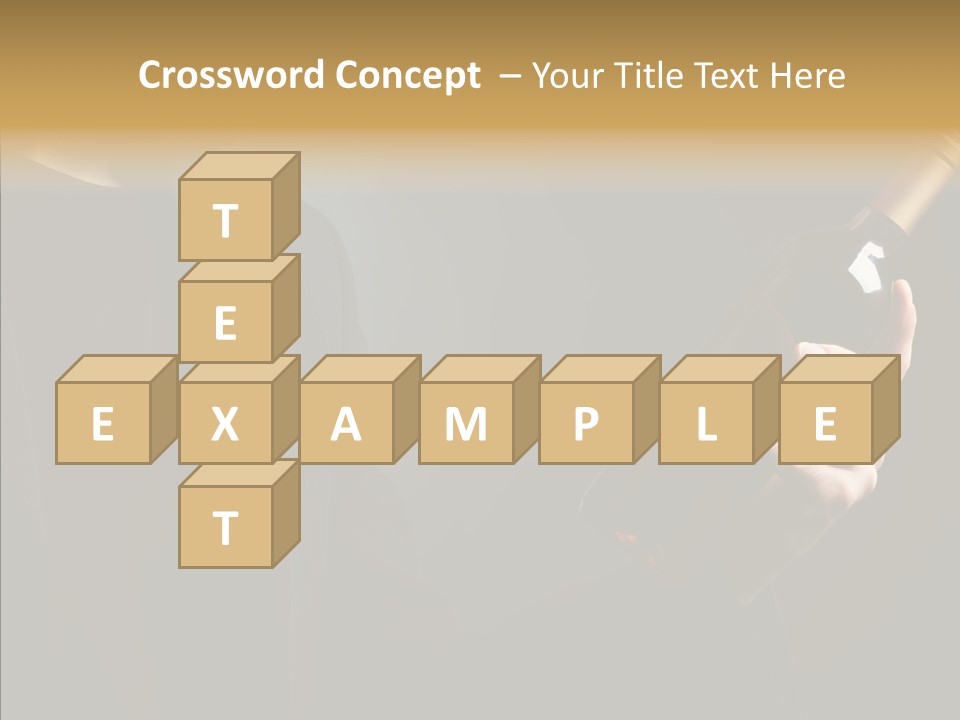 Glass Male Celebration PowerPoint Template