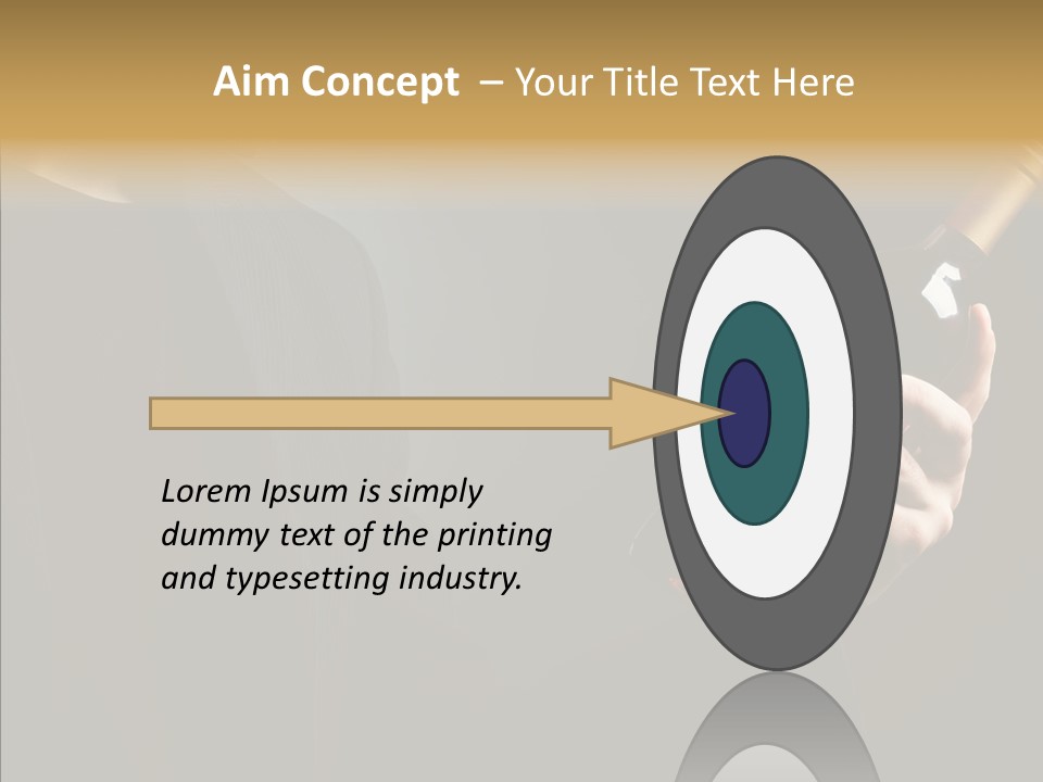 Glass Male Celebration PowerPoint Template