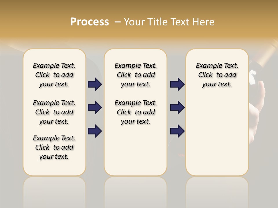 Glass Male Celebration PowerPoint Template