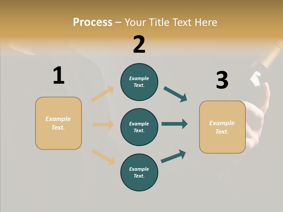 Glass Male Celebration PowerPoint Template