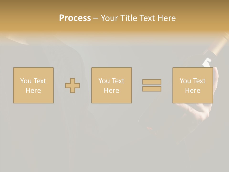 Glass Male Celebration PowerPoint Template