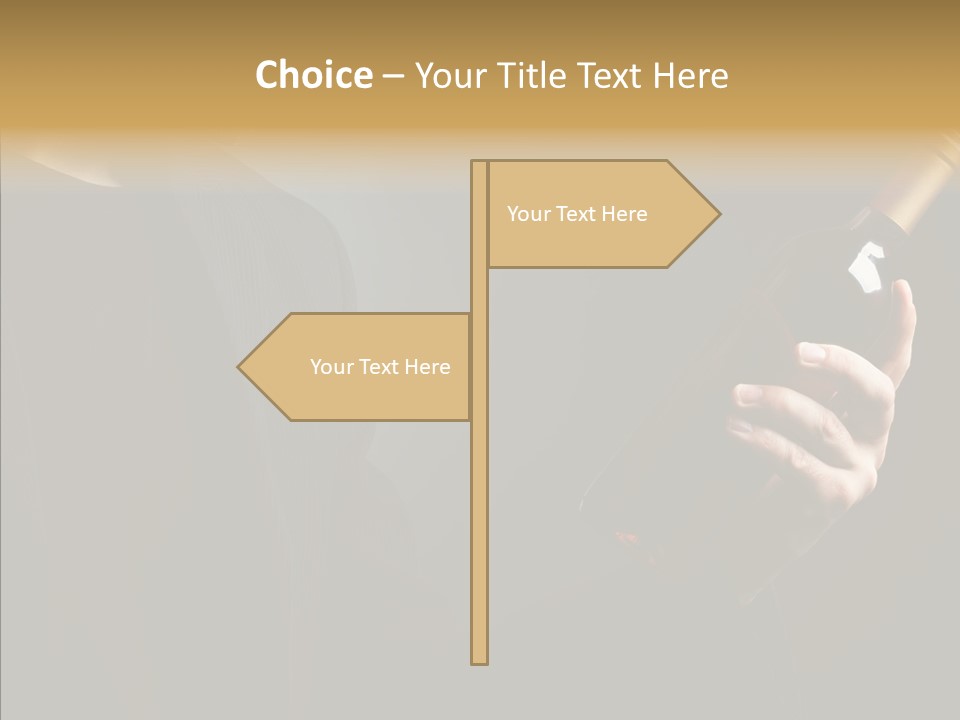 Glass Male Celebration PowerPoint Template
