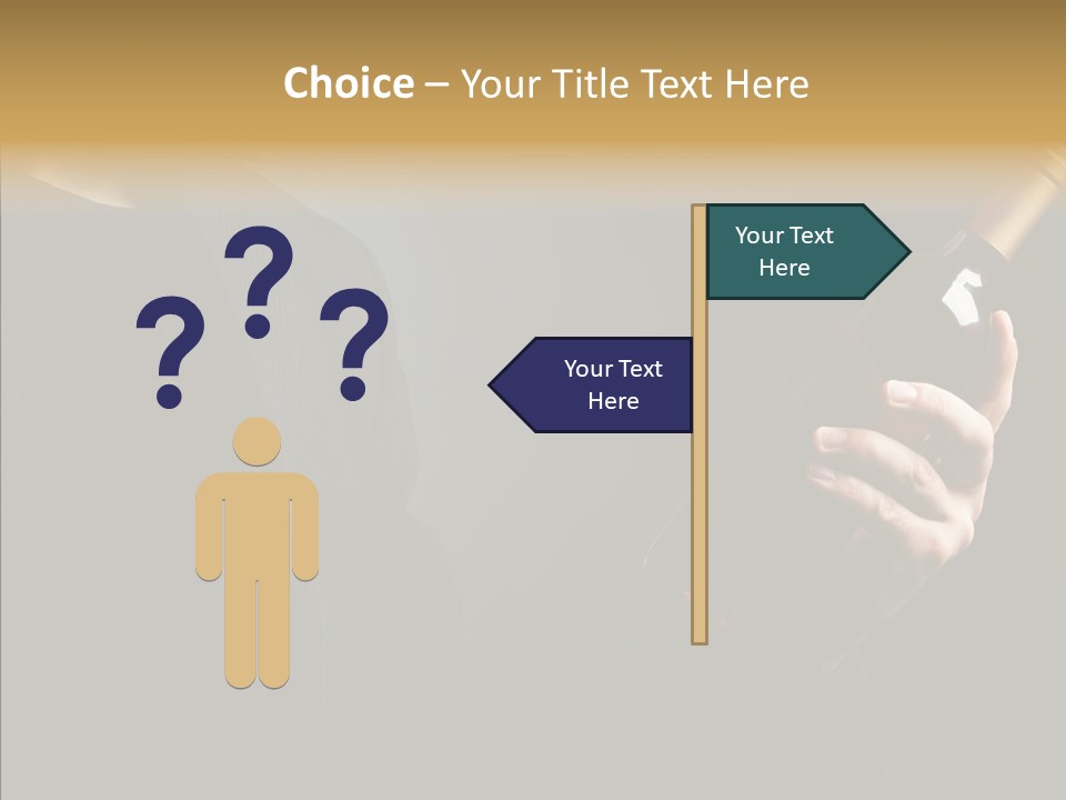 Glass Male Celebration PowerPoint Template