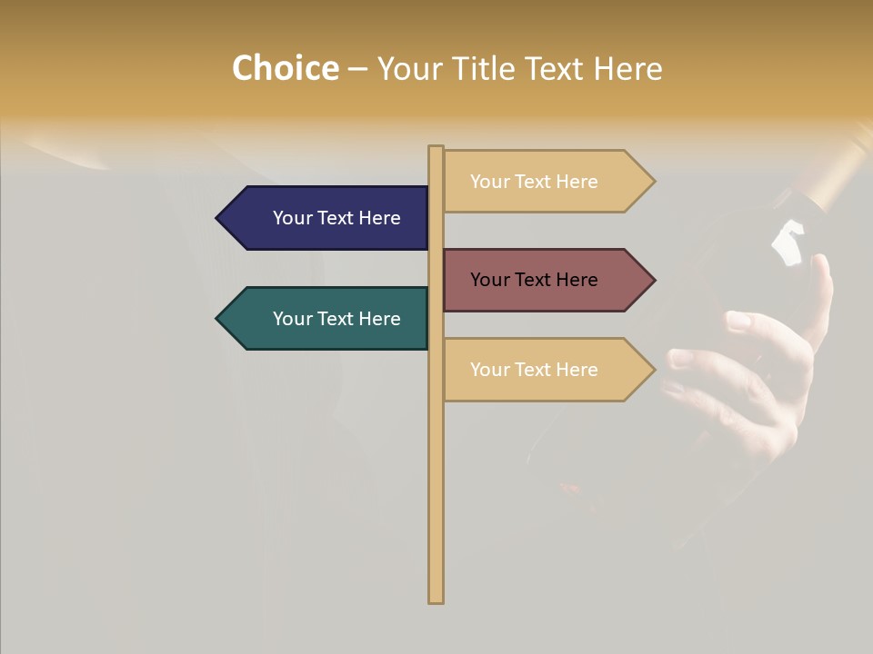 Glass Male Celebration PowerPoint Template