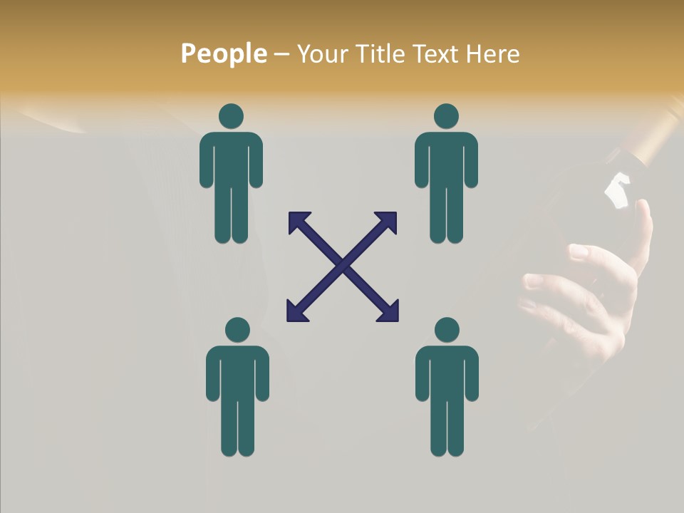 Glass Male Celebration PowerPoint Template