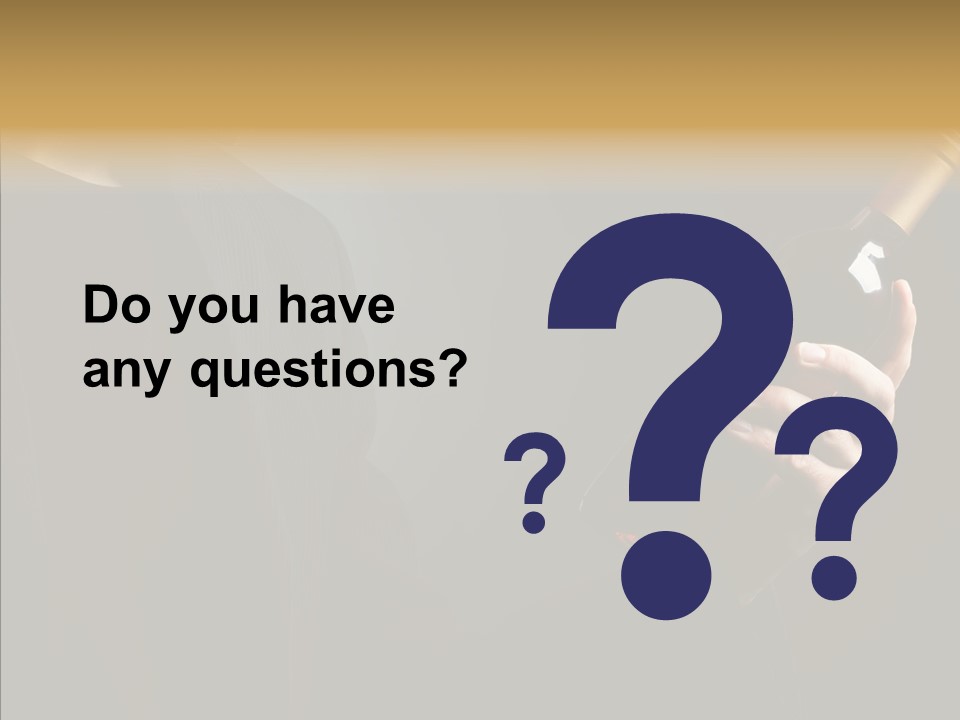 Glass Male Celebration PowerPoint Template