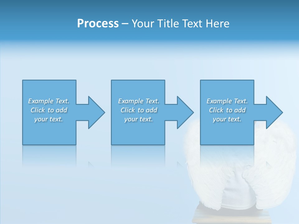 Innocence Magic Wing PowerPoint Template