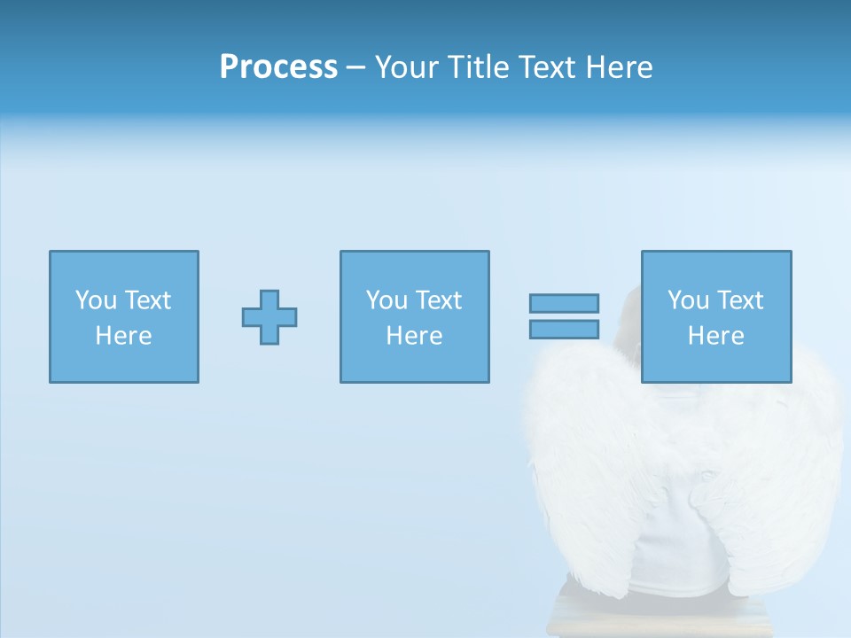 Innocence Magic Wing PowerPoint Template
