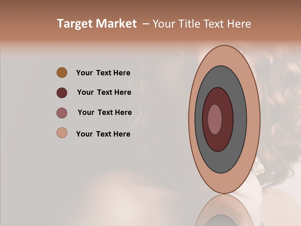 Make Up Image Curls PowerPoint Template