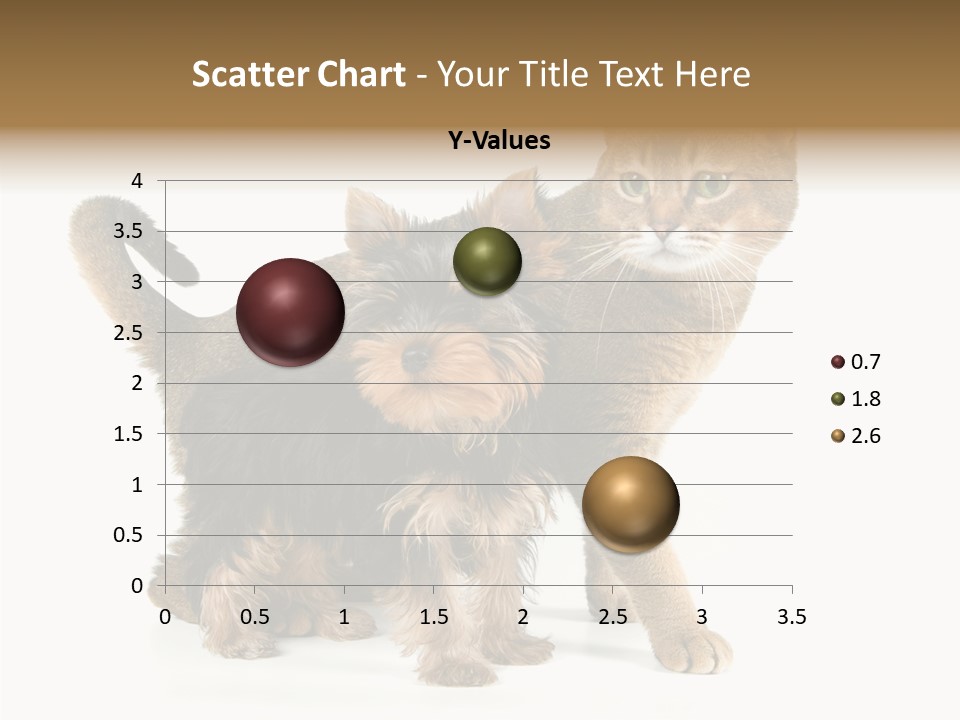 Single Childhood Purr PowerPoint Template