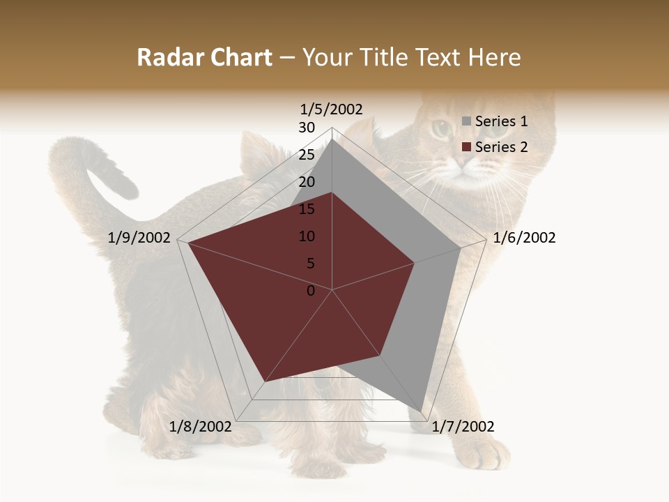 Single Childhood Purr PowerPoint Template
