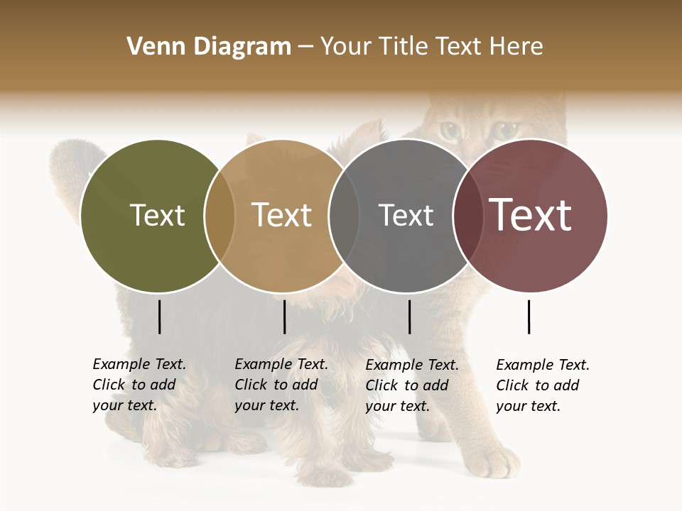 Single Childhood Purr PowerPoint Template