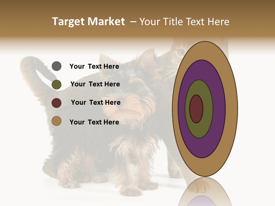 Single Childhood Purr PowerPoint Template