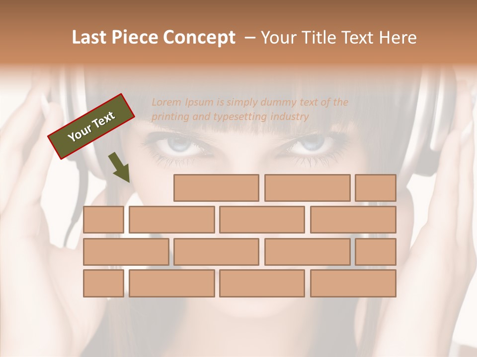 Office Chair Humorou PowerPoint Template