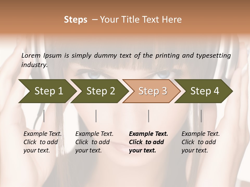 Office Chair Humorou PowerPoint Template