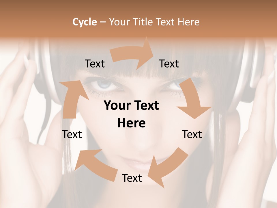 Office Chair Humorou PowerPoint Template