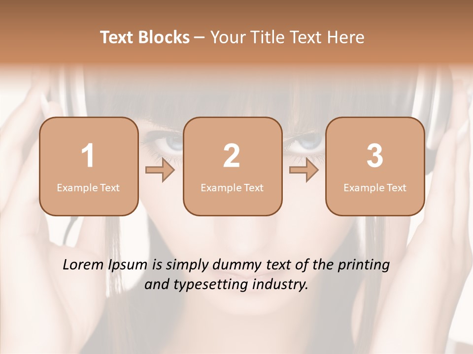 Office Chair Humorou PowerPoint Template